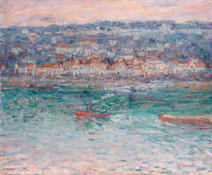 John Peter Russell Remorqueur sur la Seine